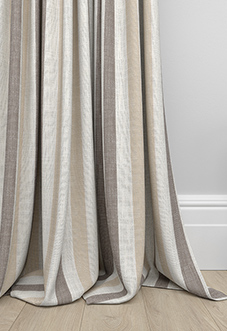 Abilene Stripe, Dustbowl - Made to Measure Curtains